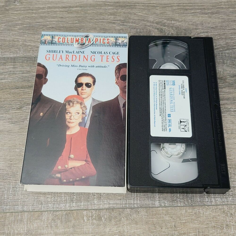 Guarding Tess (VHS,1994) Shirley Maclaine Nicholas Cage